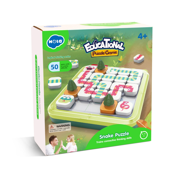 Joc Puzzle Șarpe Hola | Montessoror și Educativ