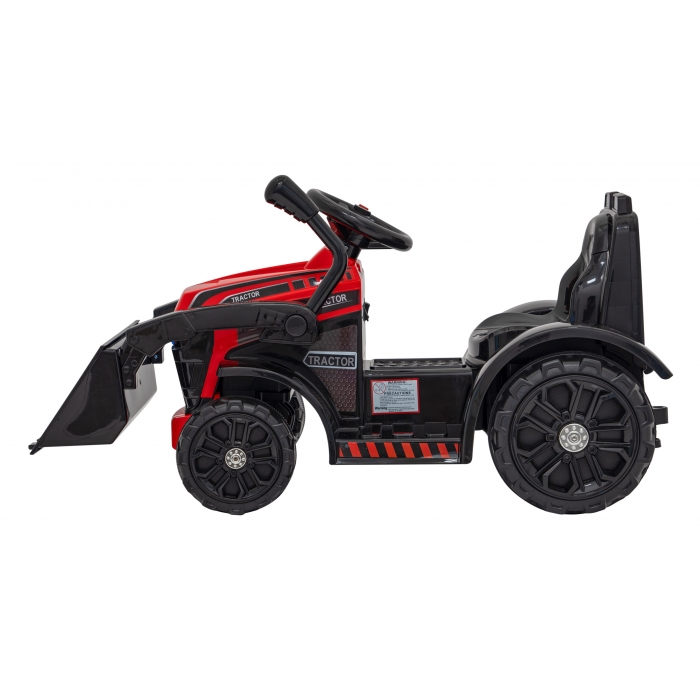 Buldozer Electric Ramiz 6V pentru Copii Red
