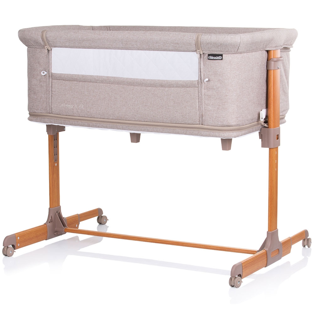 Patut Co-Sleeper Chipolino Mommy n Me, Beige Wood