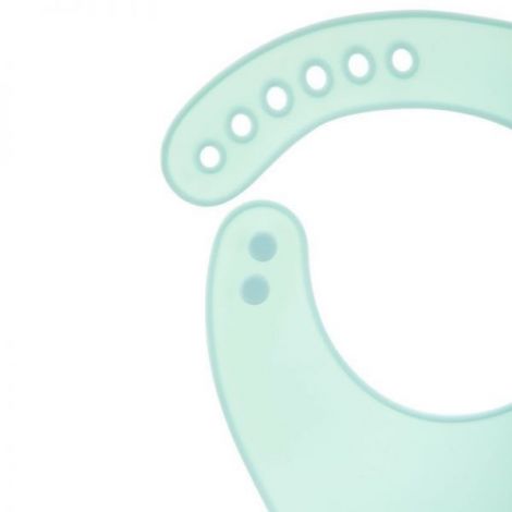 Baveta Akuku Balena Verde | Silicon reglabil - imagine 3