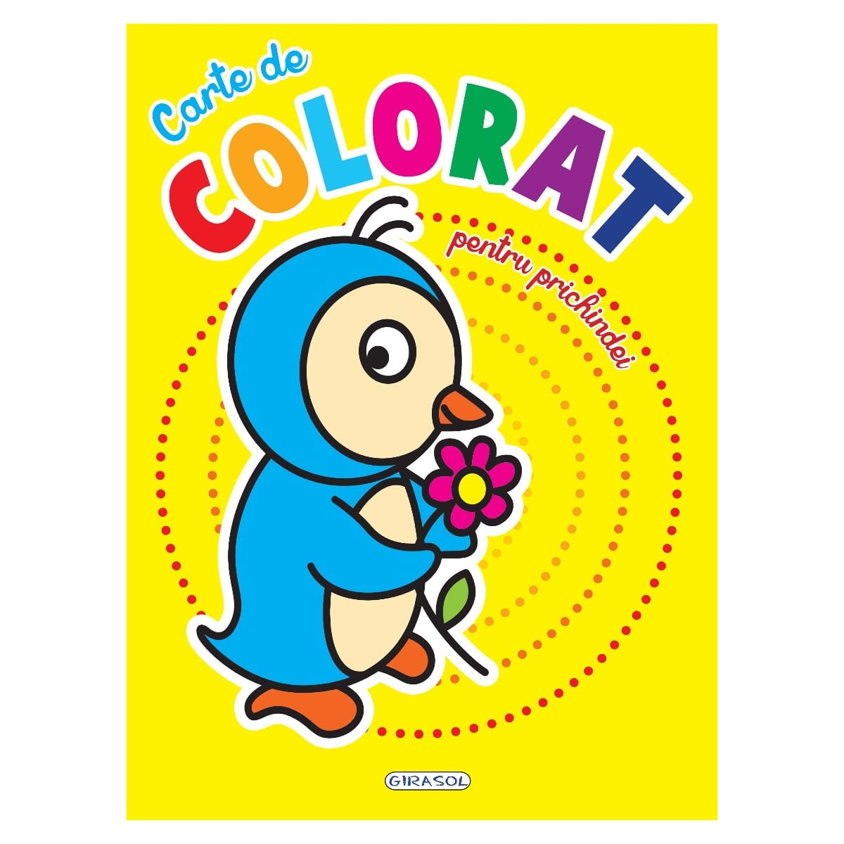 Carte de Colorat Girasol, 64 Pagini
