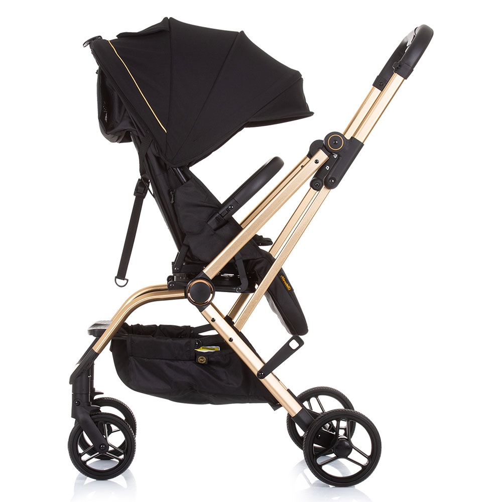 Carucior Chipolino Twister Ebony Sezut Rotativ - imagine 4