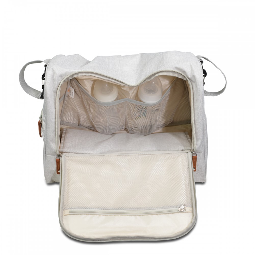 Geanta Cangaroo Jossie Beige Multifunctionala - imagine 7