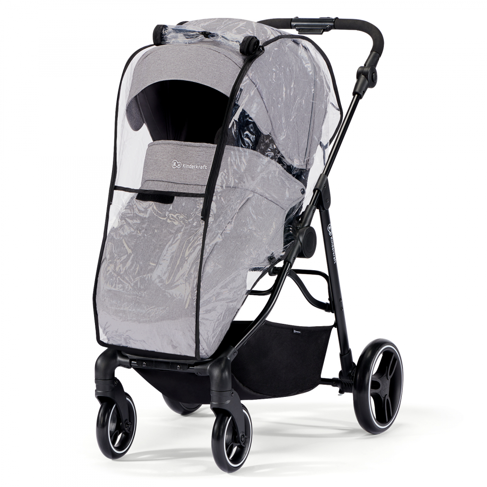 Carucior Kinderkraft Vesto Grey de la naștere - imagine 6