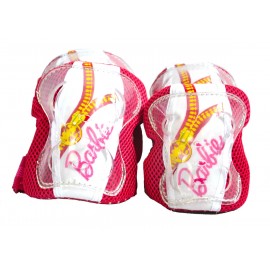 Set protecție barbie Dino Bikes - Genunchiere și cotiere