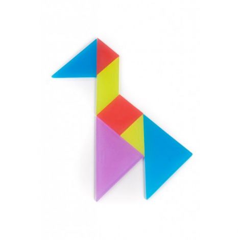 Tangram Translucid Miniland - Joc Creativ - imagine 2