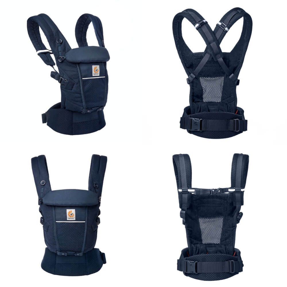 Marsupiu Ergobaby Adapt Soft Flex, Midnight Blue