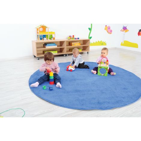 Moje Bambino Covor Albastru Rotund 200cm - imagine 2