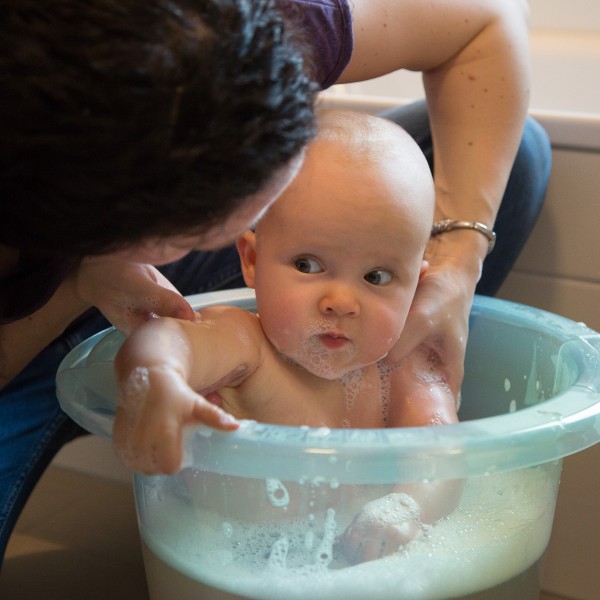 Cadita Tummy Tub Original - Baie Sigura Bebelus - imagine 2