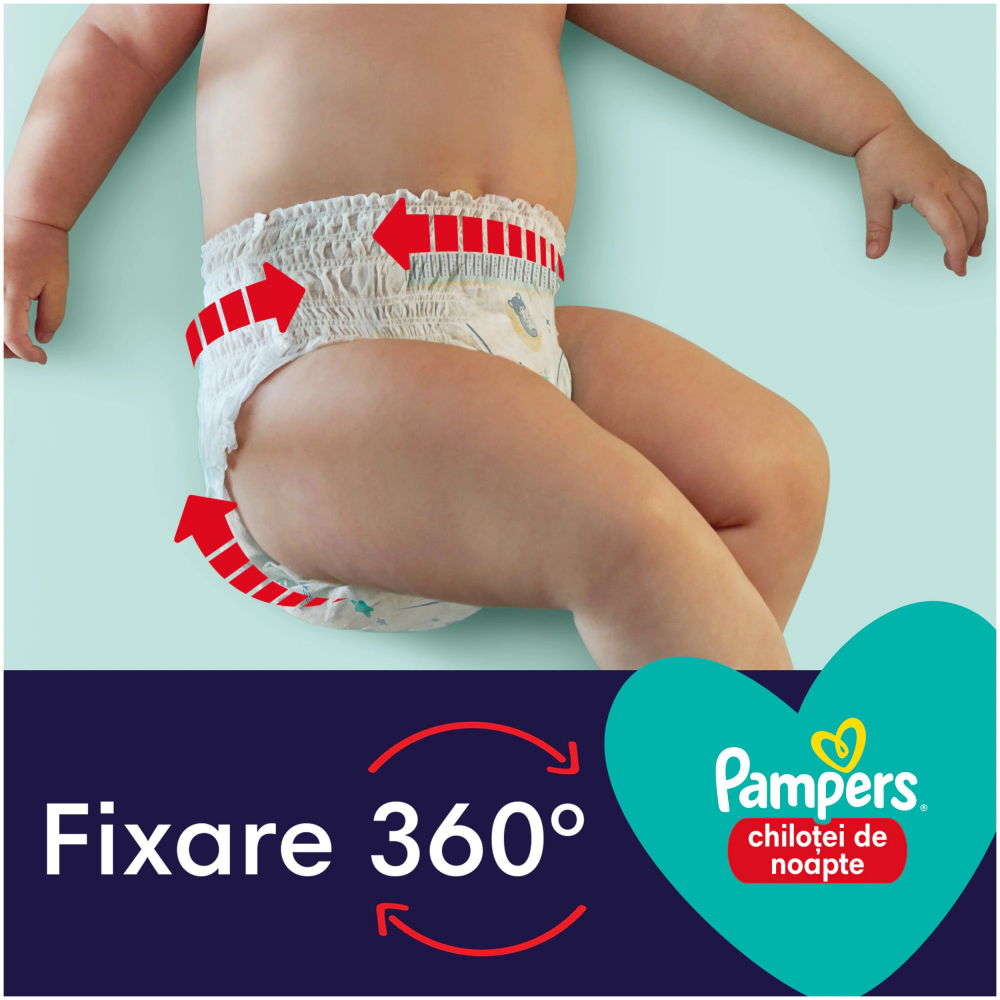 Pampers Night Pants M, 6-11kg, 29 buc - imagine 6