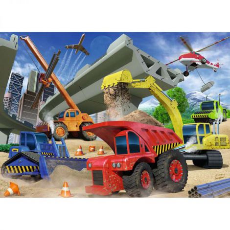 Puzzle Ravensburger Educativ Vehicule 60 Piese - imagine 2