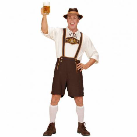 Costum Bavarez Adulți Widmann Italia - Set Complet