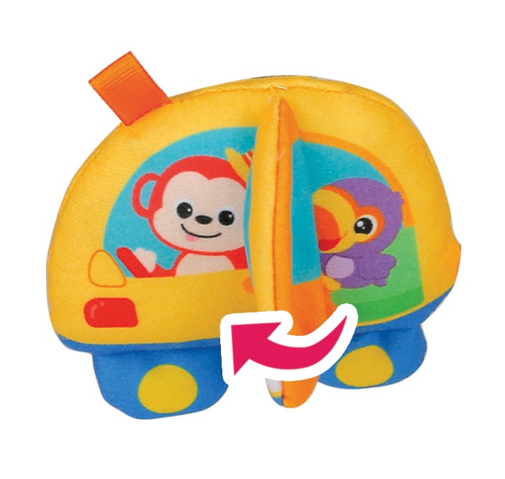 Cub Textil Winfun | Activități Senzoriale Bebeluși - imagine 3