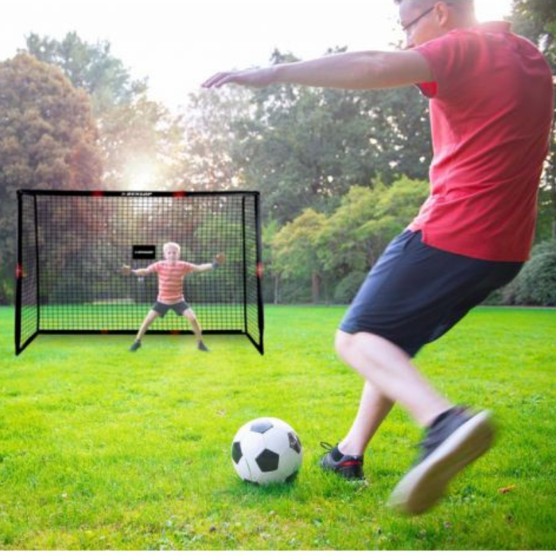 Poarta Fotbal Dunlop 240x160cm | Joc Profesional - imagine 2