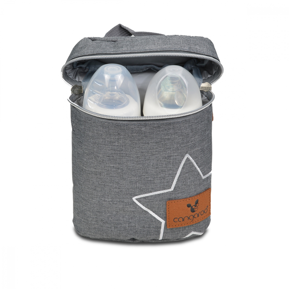 Gentă Termică Cangaroo Charlie Dark Grey