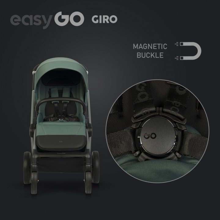Carucior 2 in 1 Easy Go Giro - Premium, 22kg - imagine 4