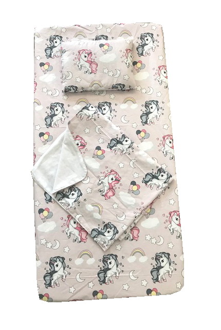Set 3 piese Deseda Unicorni 120x60 cm - imagine 2