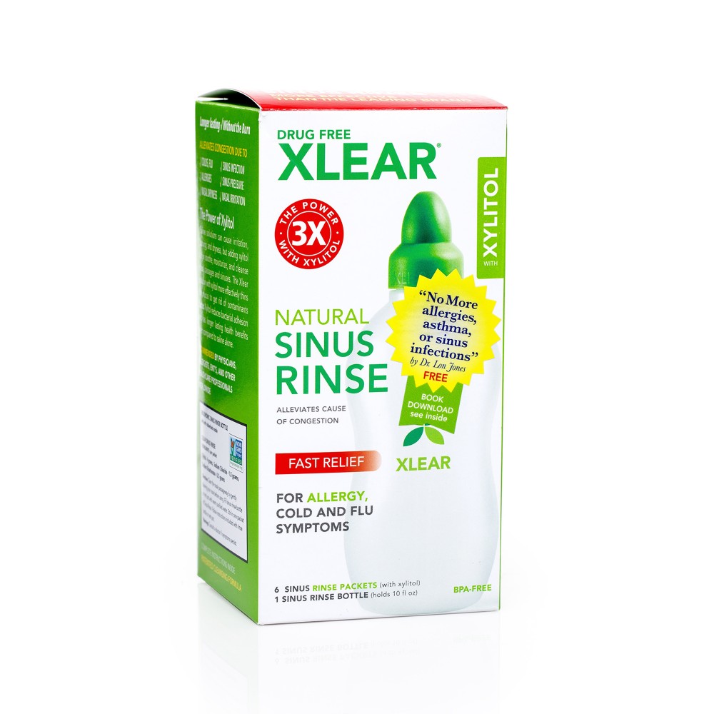 Kit Neti Rinse Xlear - Igienă Nazală Naturală