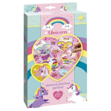 Totum Set DIY Unicorni | Tablouri cu Diamante