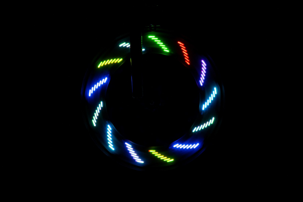 ShapeBrightz - Lumină LED Animatedă pentru Spite Bicicletă - imagine 2