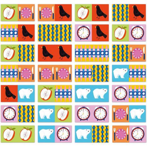 Primul meu domino Galt - Joc Educativ Colorat - imagine 4
