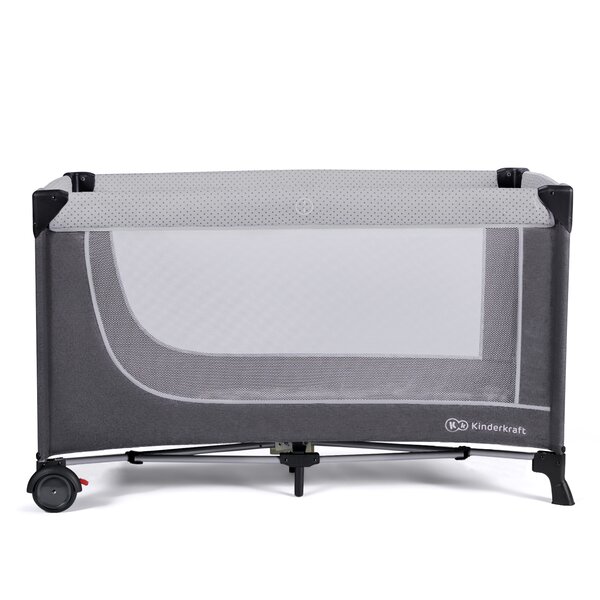 Patut Pliabil Kinderkraft Leody Grey - Modern - imagine 2