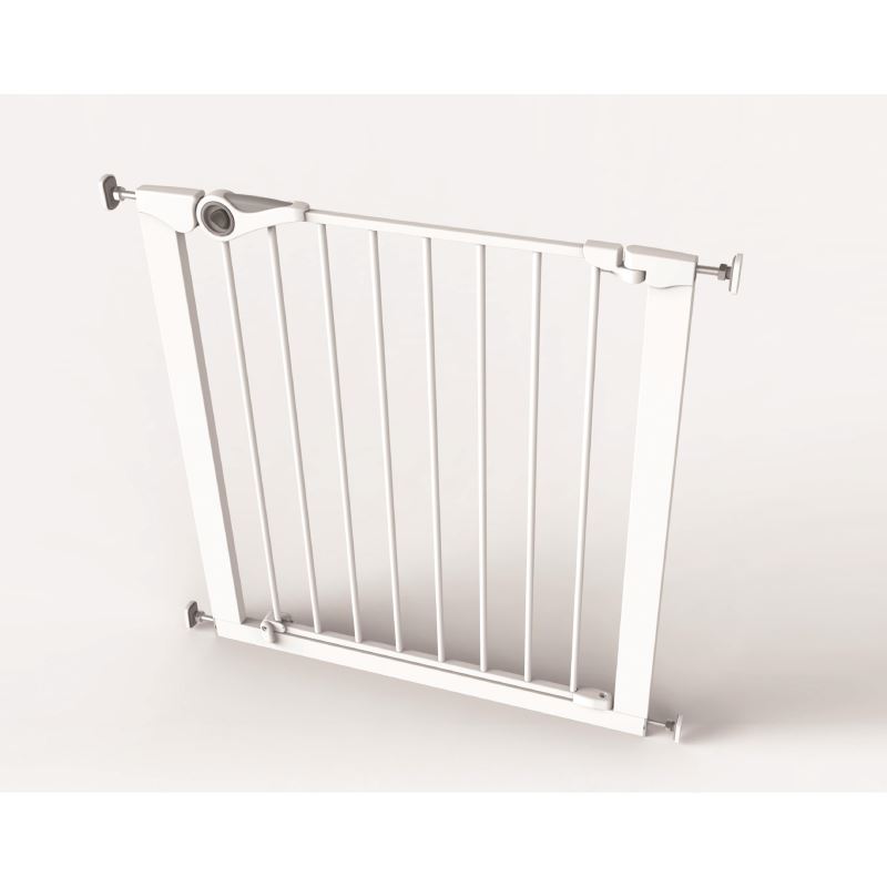 Poartă Siguranță Noma Easy Fit, Metal Alb, 75-82 cm