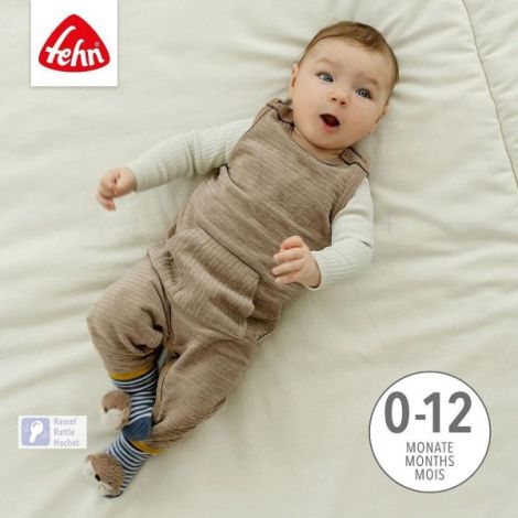 Sosete bebe cu zornăitoare - Stimulare senzorială - imagine 2