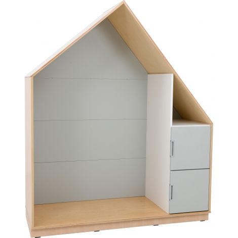 Dulap Quadro Casuta Gri, Moje Bambino - imagine 3