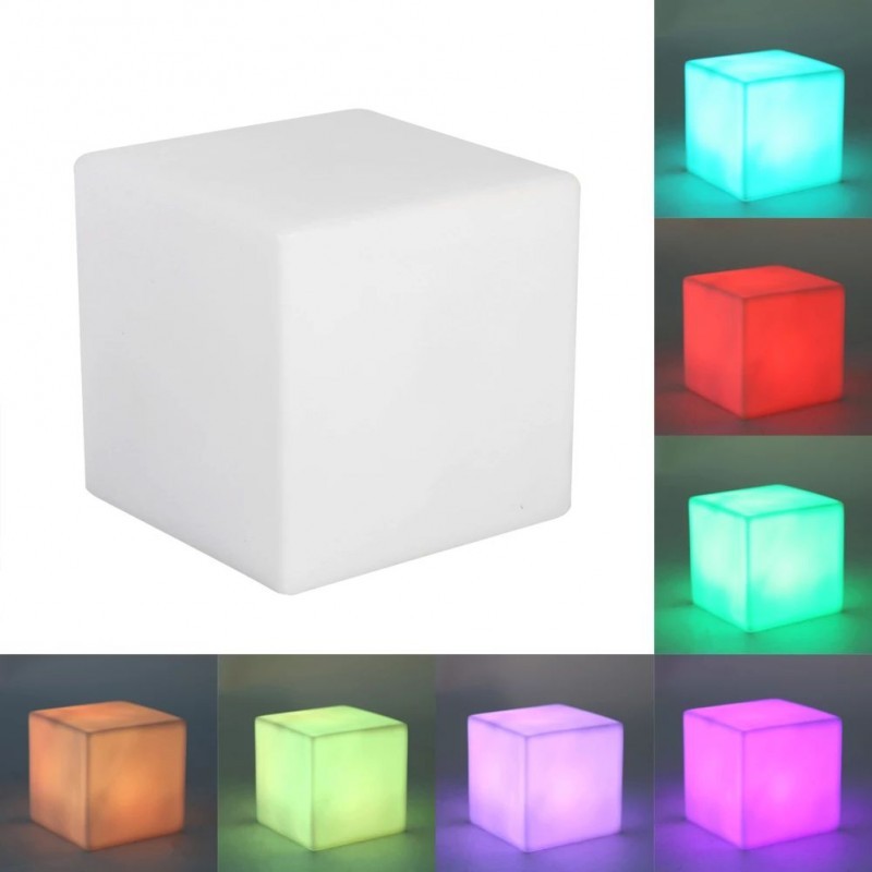 Taburet RGB Procart, Iluminare Colorată - imagine 2