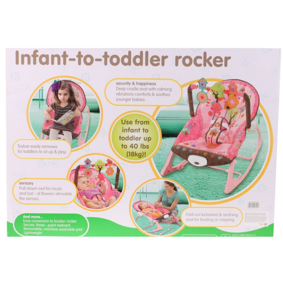 Balansoar Malplay Pink cu Muzica si Vibratii - imagine 8