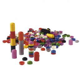 Capace de stivuit Educo 300 buc Set constructie