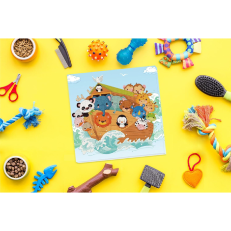Set Diamond Dotz Arca lui Noe - Pictură Creativă - imagine 3