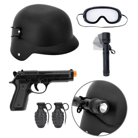 Set S.W.A.T. 5 Piese Widmann - Accesorii Carnaval