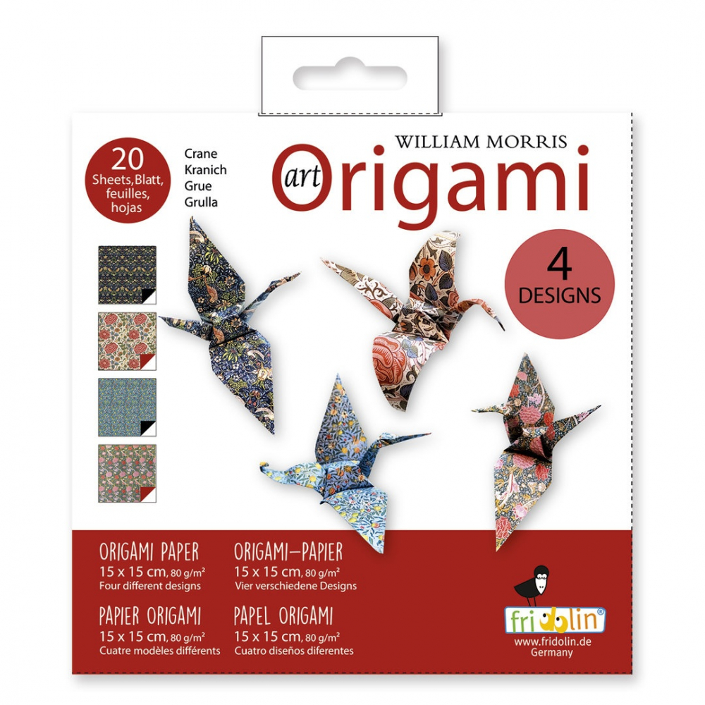 Origami Cocori William Morris | Fridolin