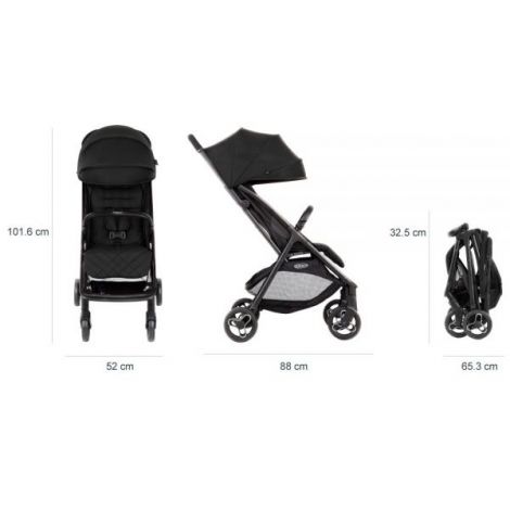 Carucior Graco Myavo Midnight | Usor si Compact - imagine 5