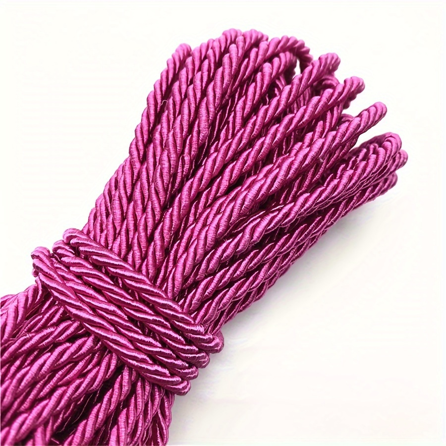 Snur Răsucit Roz 3mm | Amacs