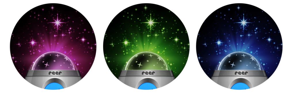 Lampă Veghe Reer MyMagicStarlight cu Proiecție și Muzică