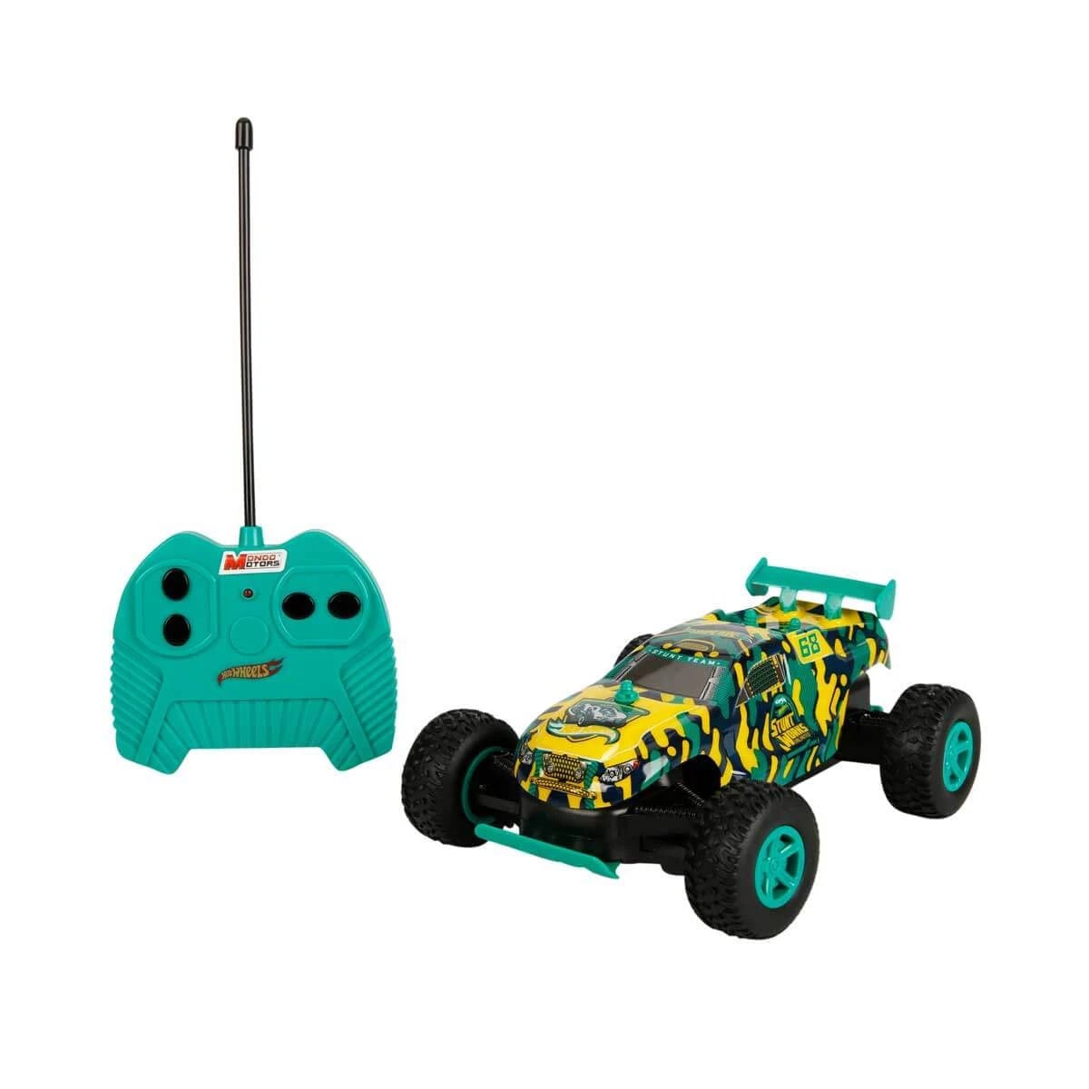 Hot Wheels Rock Monster 1:24, Verde, RC 12 km/h
