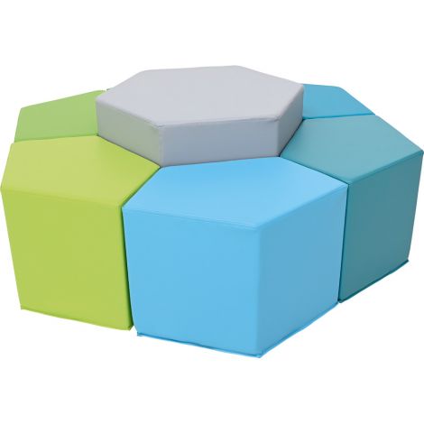Set Pufuri Moje Bambino LO1 - Mobilier Grădiniță