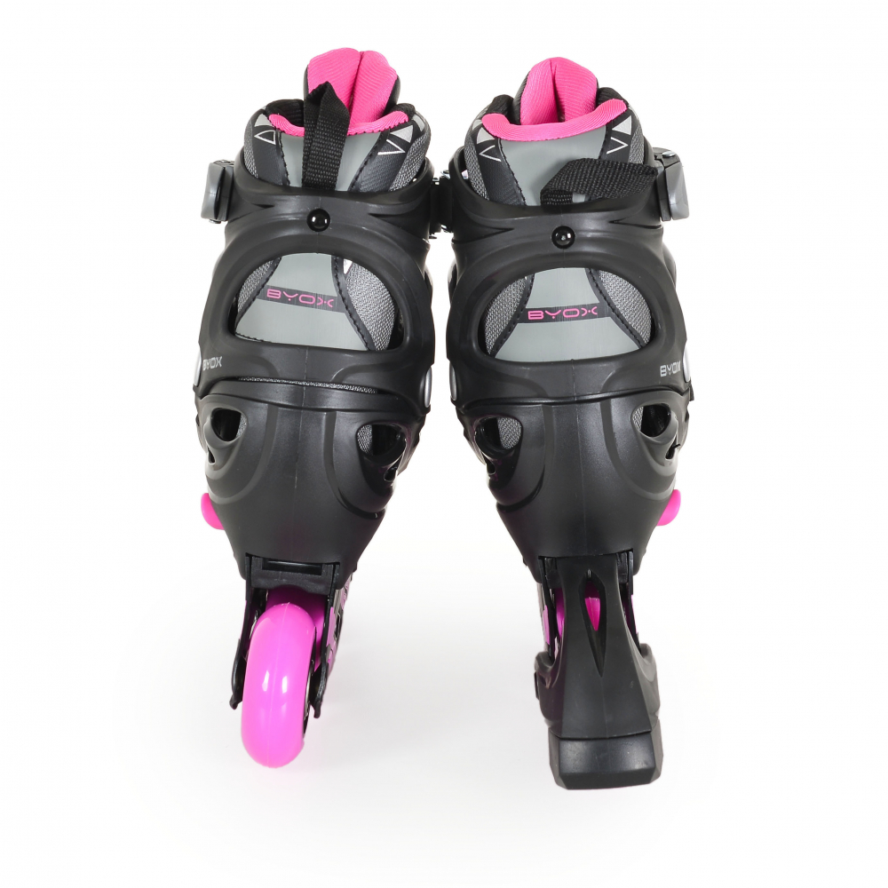 Role Byox Dazzle Pink 34-37 Reglabile Copii - imagine 3