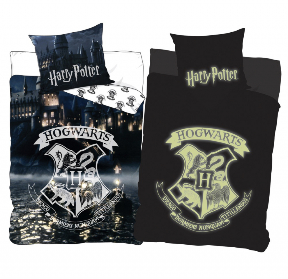 Lenjerie Pat Harry Potter Strălucește în Întuneric