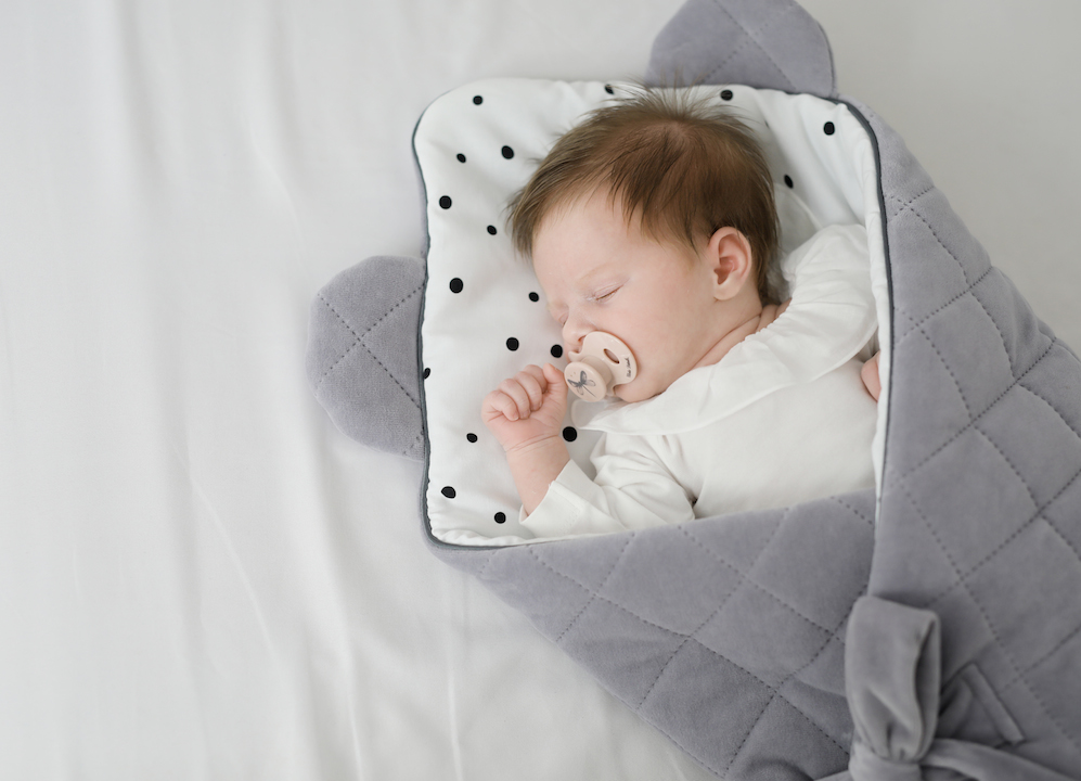 Wrap Nou-Nascut Nor Pufos Babyhorn Denim - imagine 3