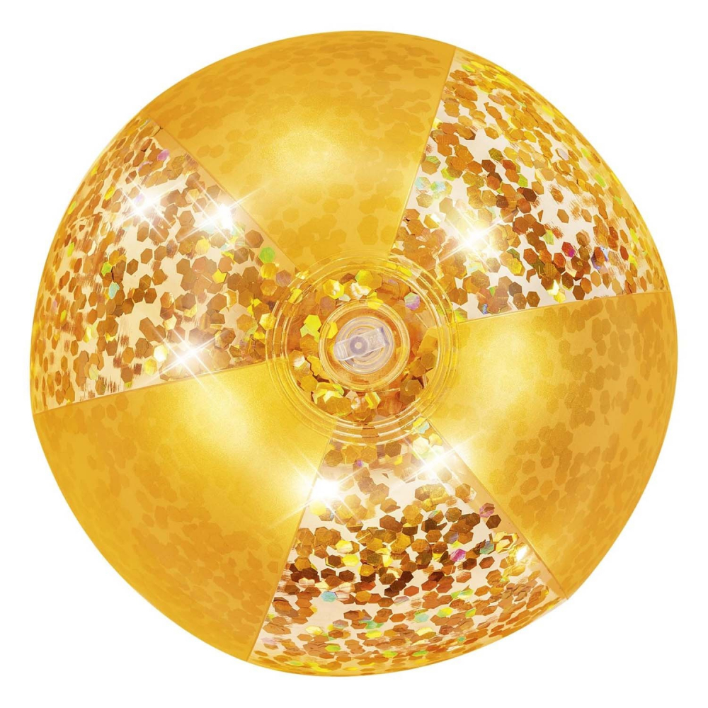 Minge Plaja Bestway 41 cm Glitter Galben - imagine 7