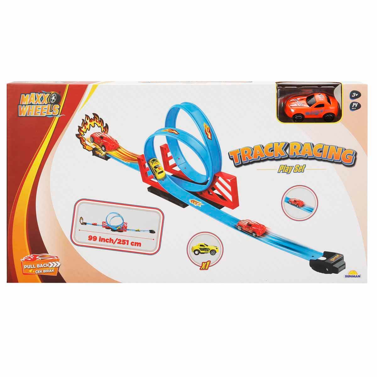 Set Pista Masinuta Maxx Wheels Super Truck