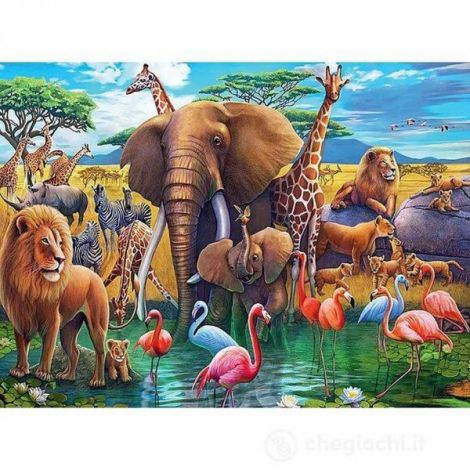 Puzzle Africa 200 piese Ravensburger