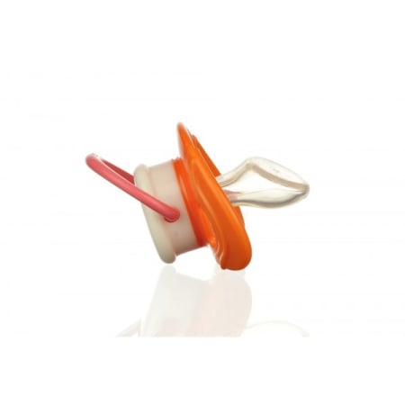 Suzeta Minut Baby 6+ Portocalie | Confort Sigur