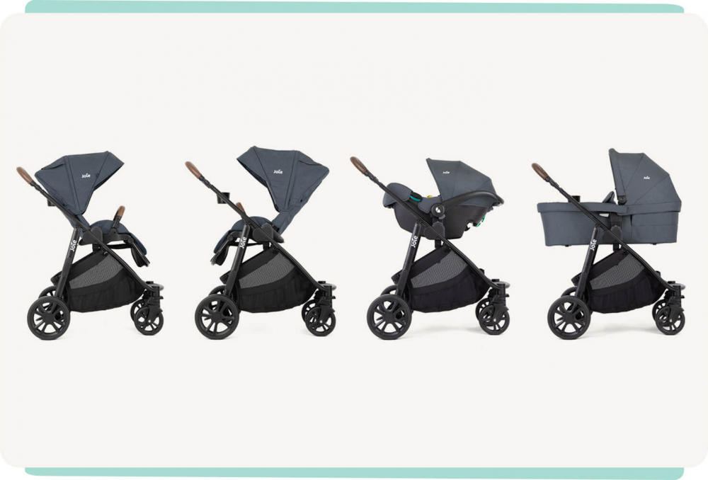 Joie Versatrax E 3in1 Navy | Carucior Premium - imagine 4