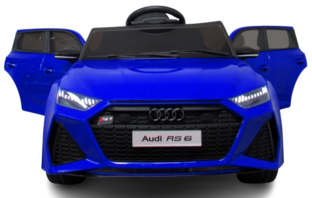 Masinuta Electrica Audi RS6 12V Albastru - imagine 2