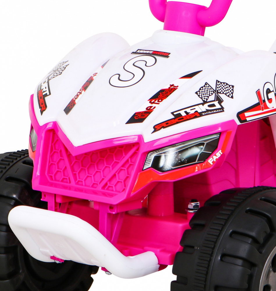 ATV Electric Storm Pink Ramiz | Jucării Motorizate - imagine 2